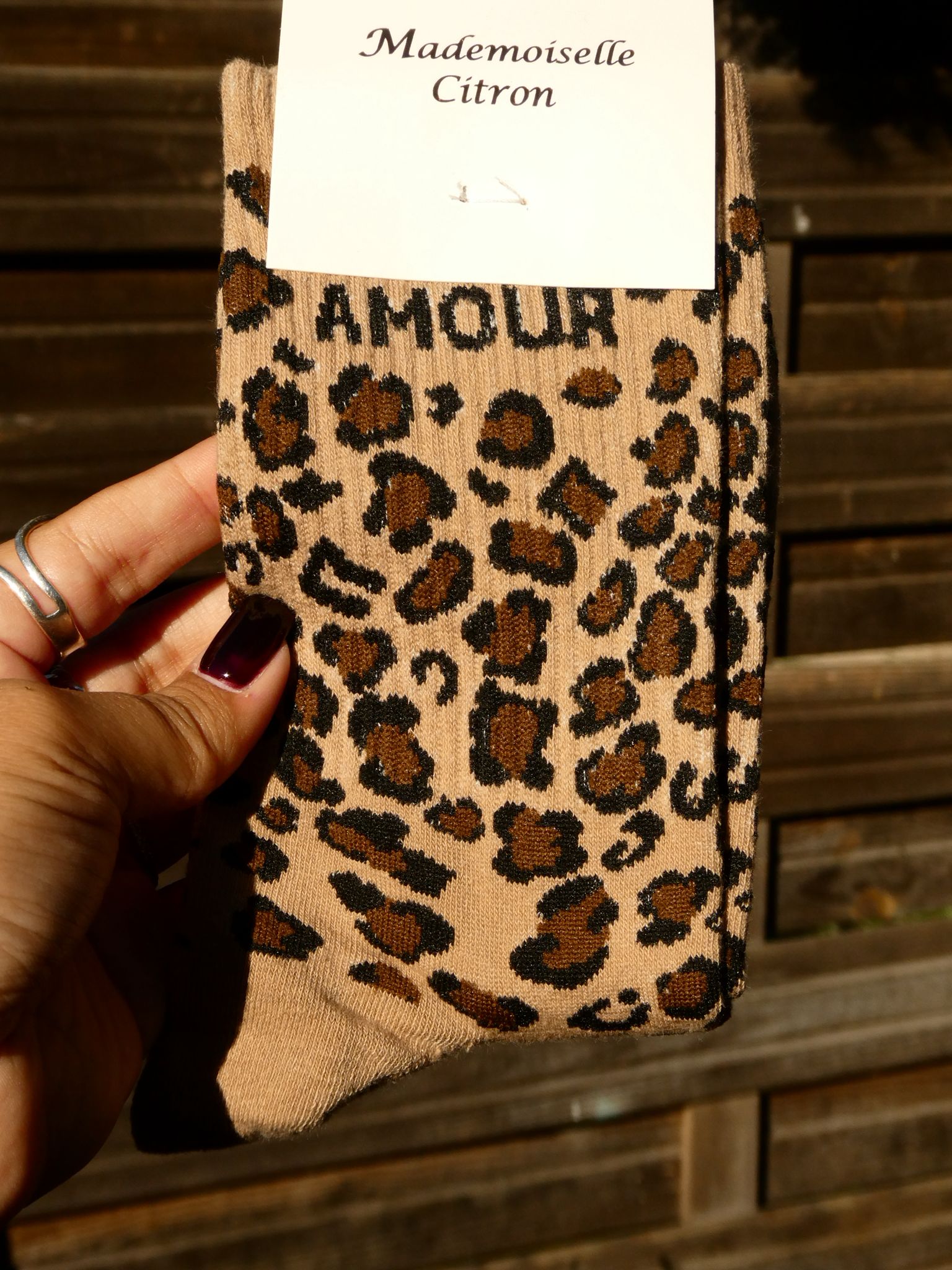 Chaussettes Léopard