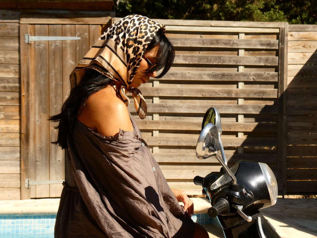 Foulard Léopard