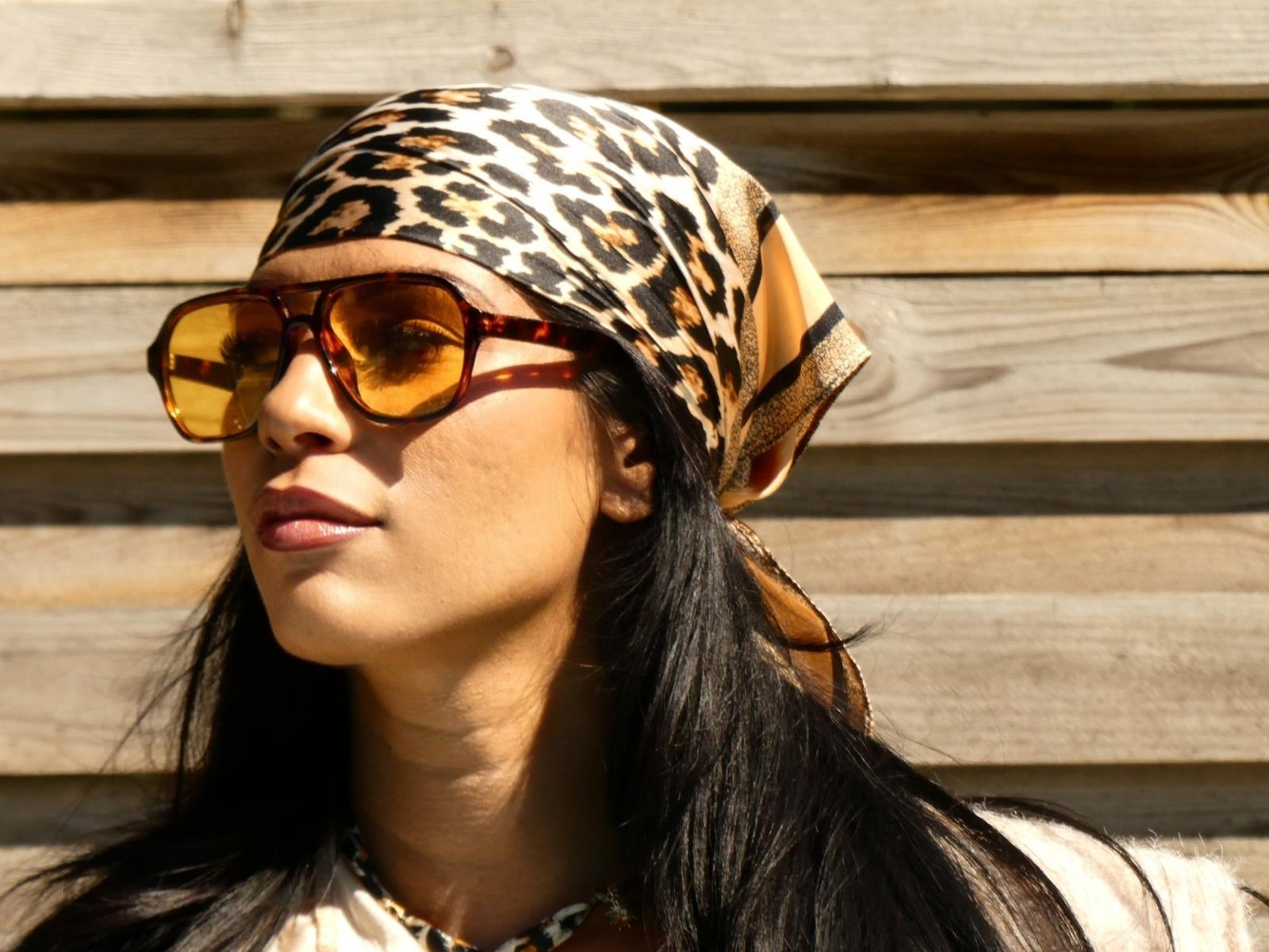 Foulard Léopard