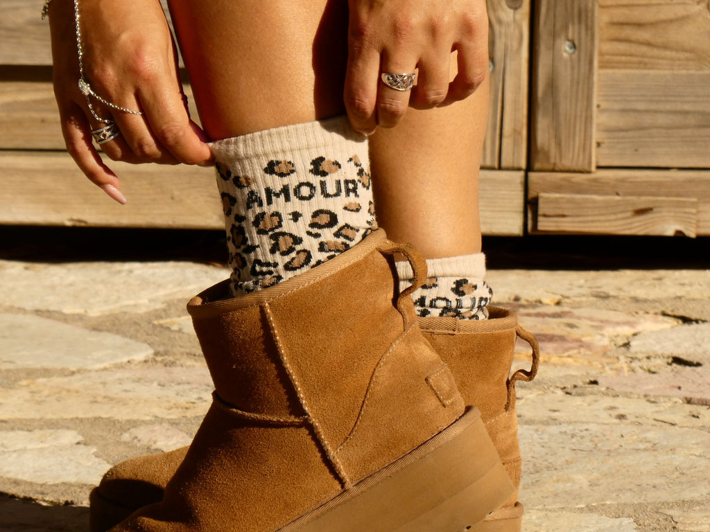 Chaussettes Léopard