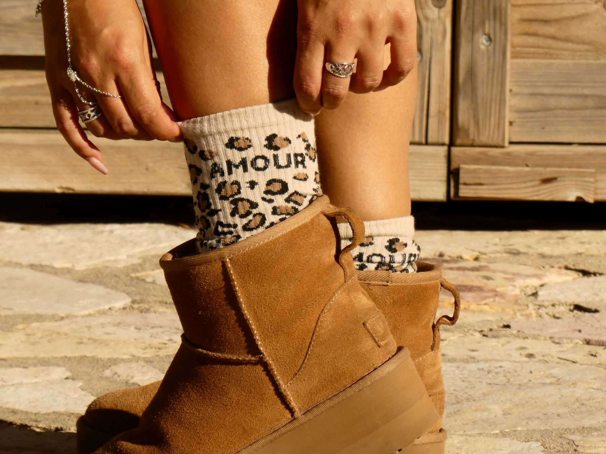 Chaussettes Léopard